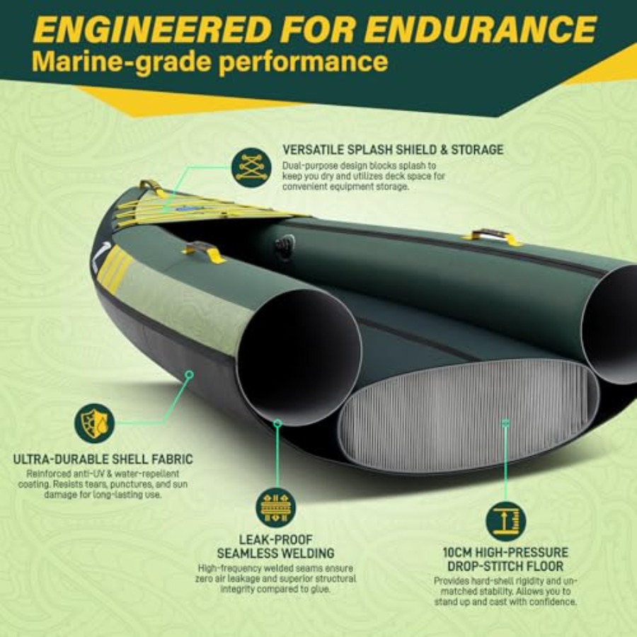 Inflatable Touring Kayak For L - огляд і ціна Fishing Kayak Seat