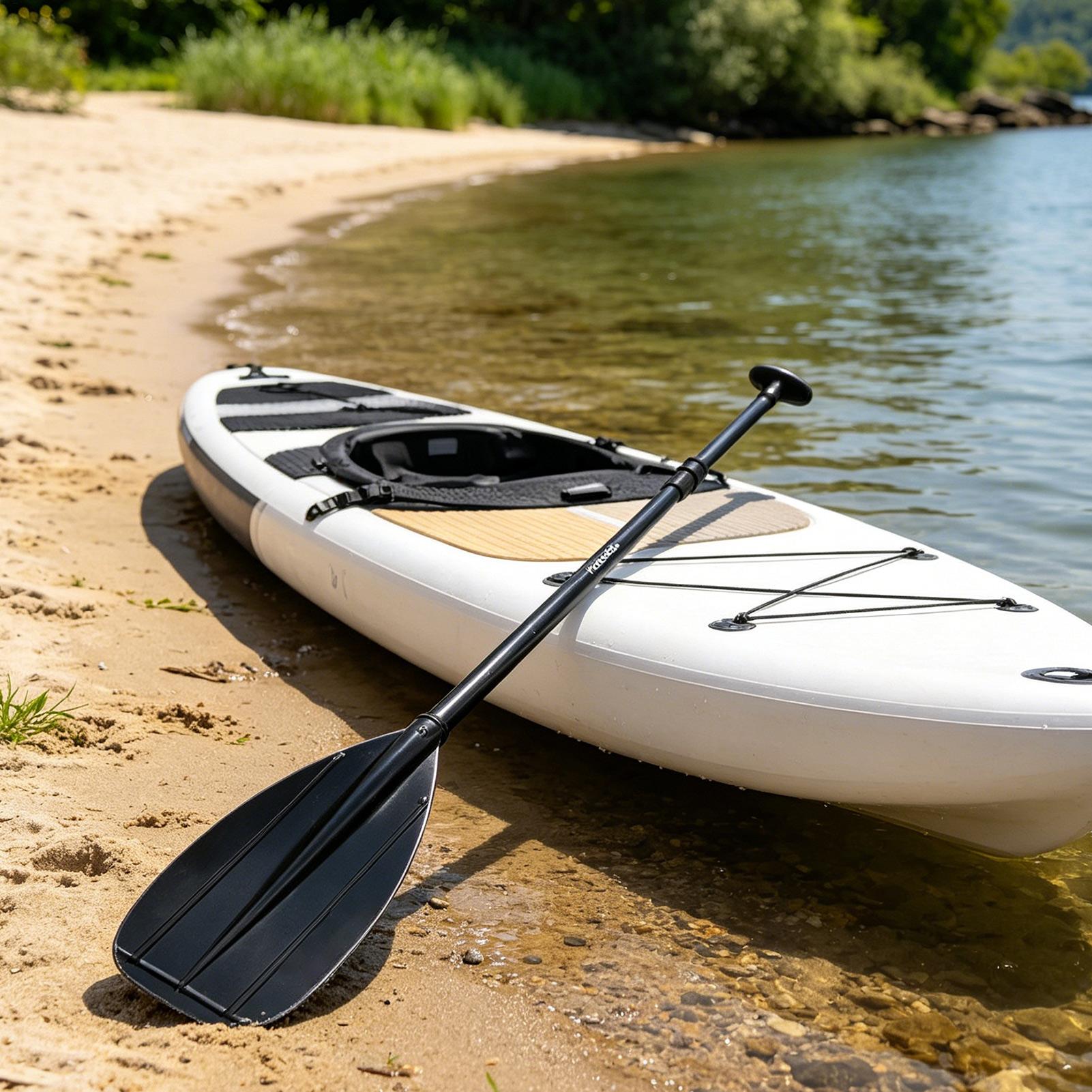 Carbon Fiber Paddle 2 Section  - огляд і ціна Fishing Kayak Paddle