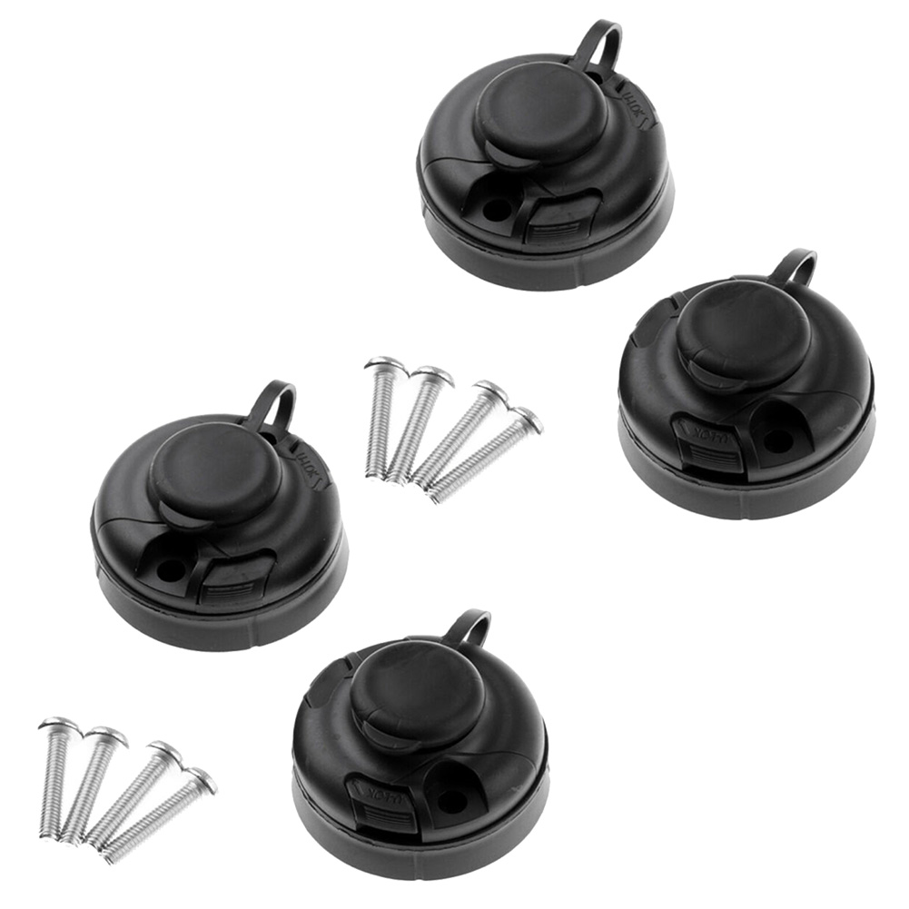 4Pcs Black ABS Fishing Rod Hol - огляд і ціна Fishing Kayak Rod Holder